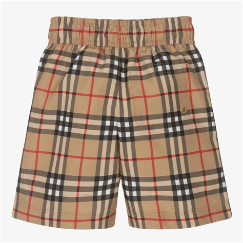 burberry boys swim shorts